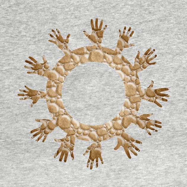 Hands In A Circle by Jlissenok